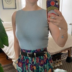 VINTAGE Wool Knit Tank